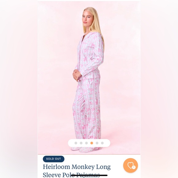 SOLD. Roller Rabbit x Love Shack Fancy PJ - Picture 4 of 10